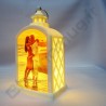 Lanterne Personnalisée LED Blanche