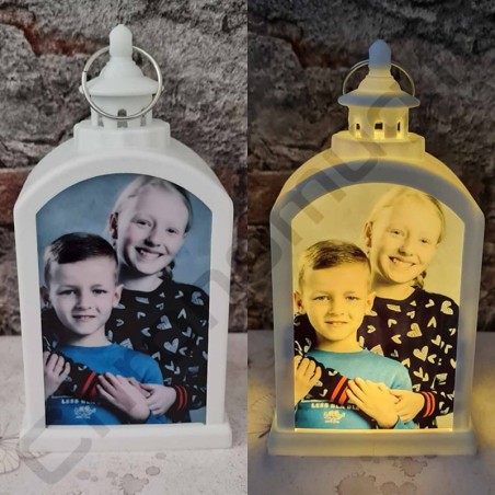 Lanterne Photo Personnalisée – Veilleuse LED
