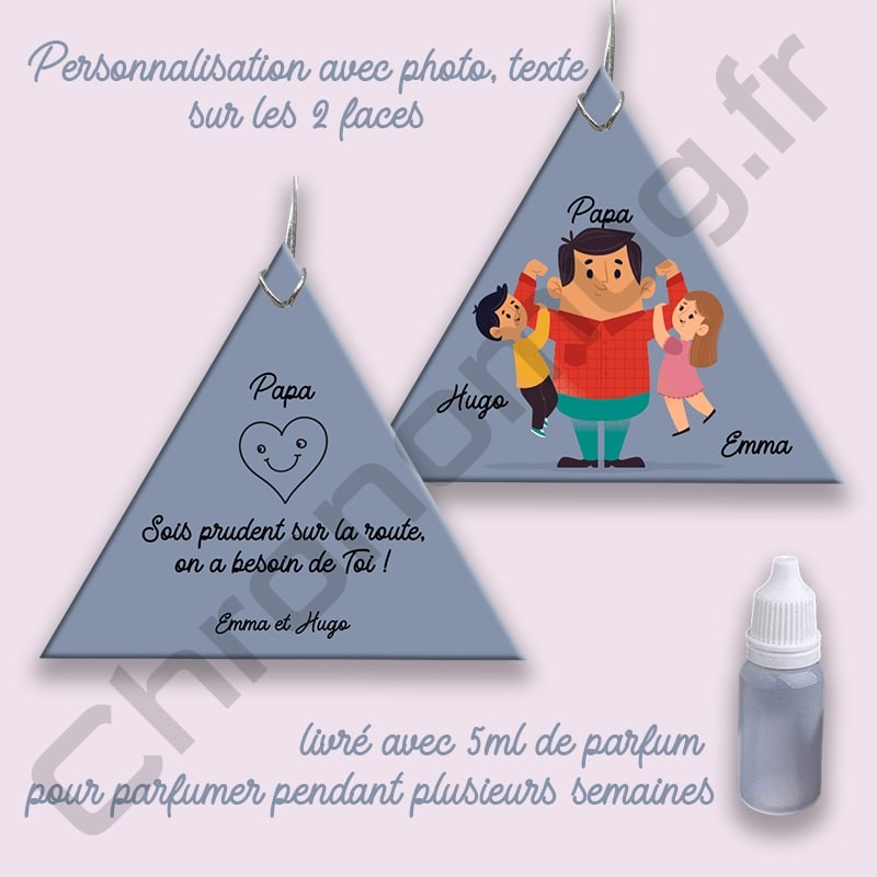 Photo personnalisée Air Freshener Assainisseur d’air parfumé Accessoires de voiture personnalisés Idée cadeau parfaite