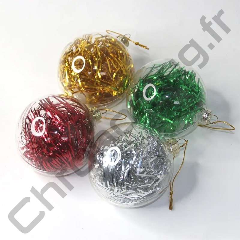 Boule de Noël personnalisée avec photo réalisée en 30 minutes à Lyon