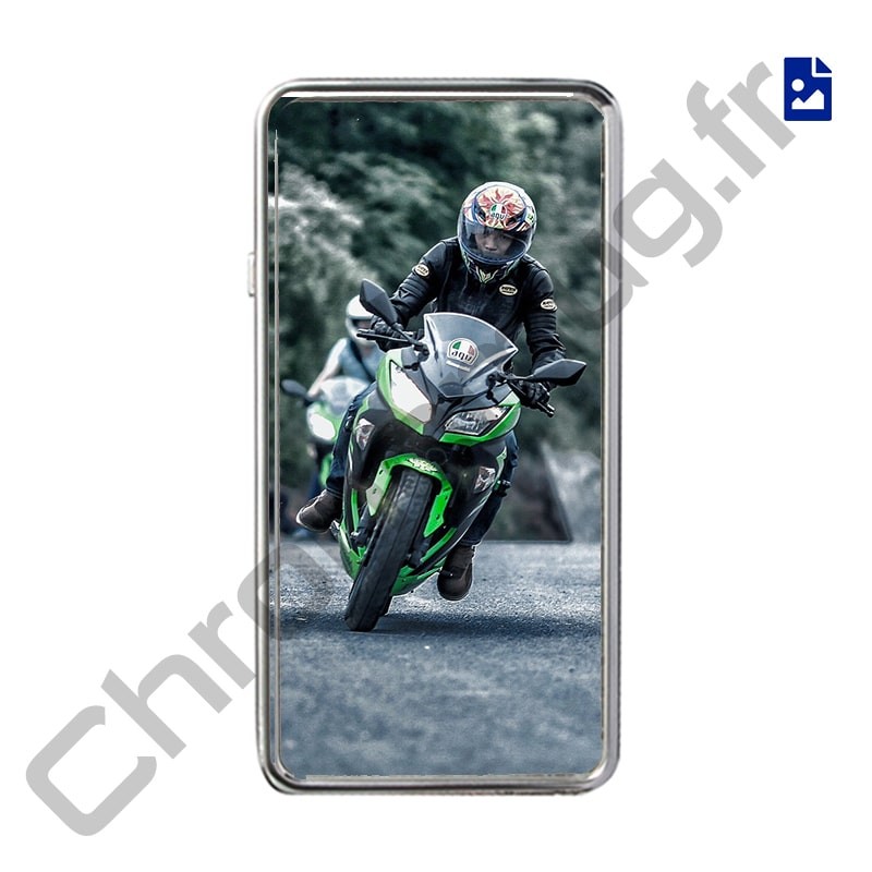 Briquet électronique USB Personnalisé Argent