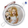 Boules de Noël personnalisée avec photo, texte, logo, dessin… Recto/Verso