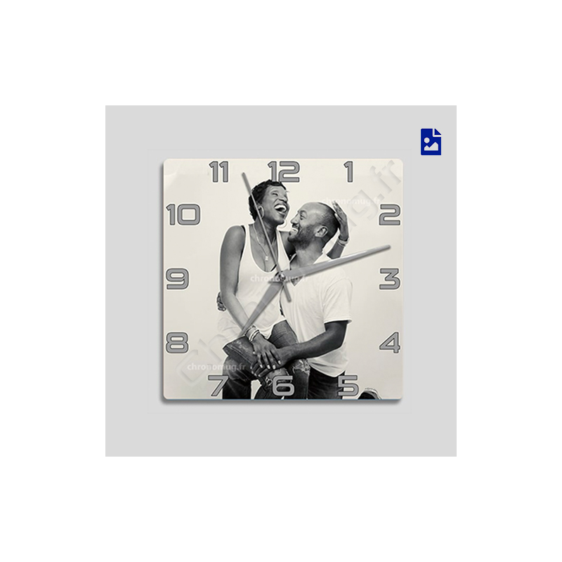 Horloge personnalisée photo Lyon Villeurbanne