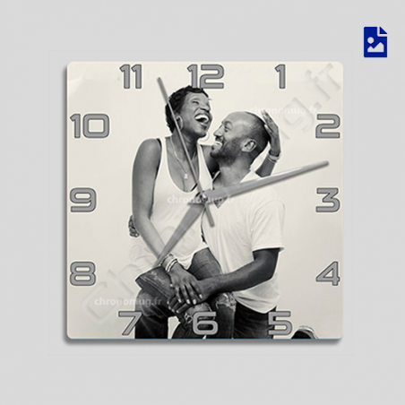 Horloge personnalisée photo Lyon Villeurbanne