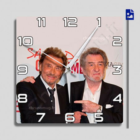 Horloge personnalisée