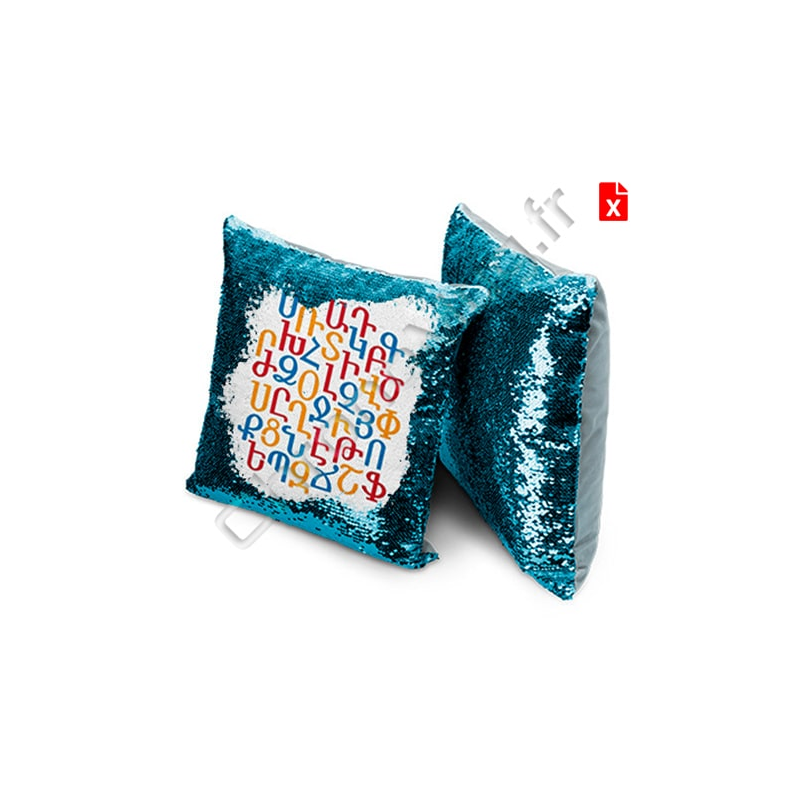 Housse de coussin personnalisée Lyon