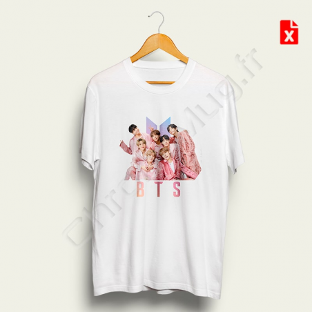 T-Shirt enfant imprimé KPOP - BTS