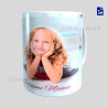 Mug blanc en céramique personnalisé avec photo panoramique
