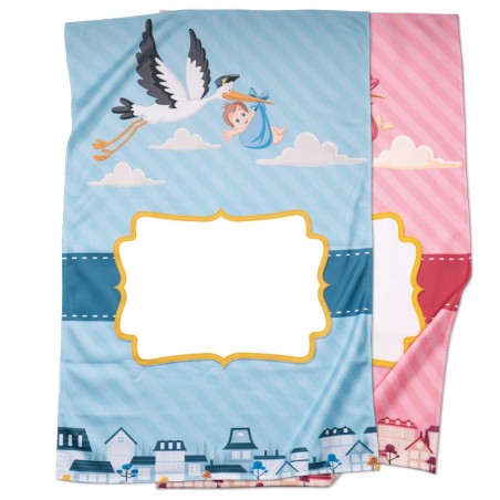 Couverture bébé personnalisée