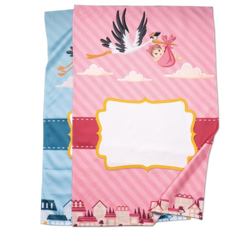 Couverture bébé personnalisée